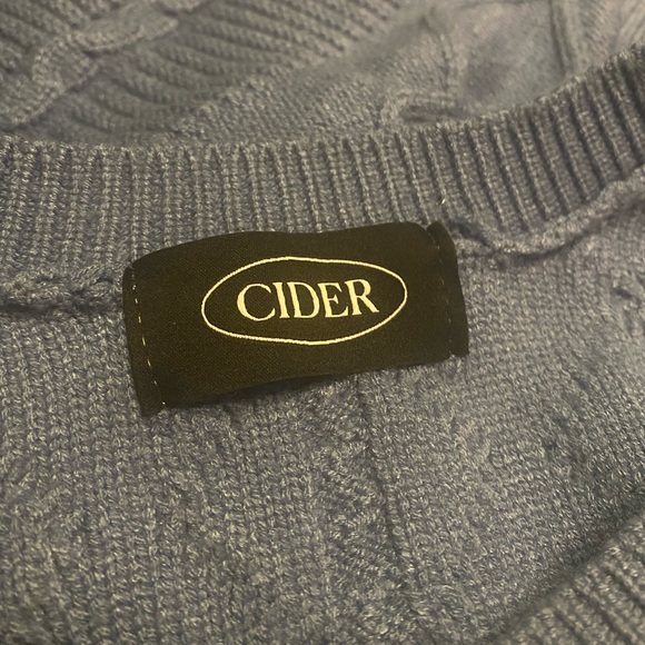 Cloudy Plaid Mutton Sleeve Sweater - Picture 4 of 4